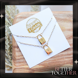 My Anchor Lock Pendant Necklace