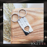 Unbreakable Silver Plated Keychain/Bottle opener