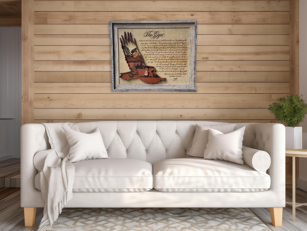 "The Cape" Wooden Artwork