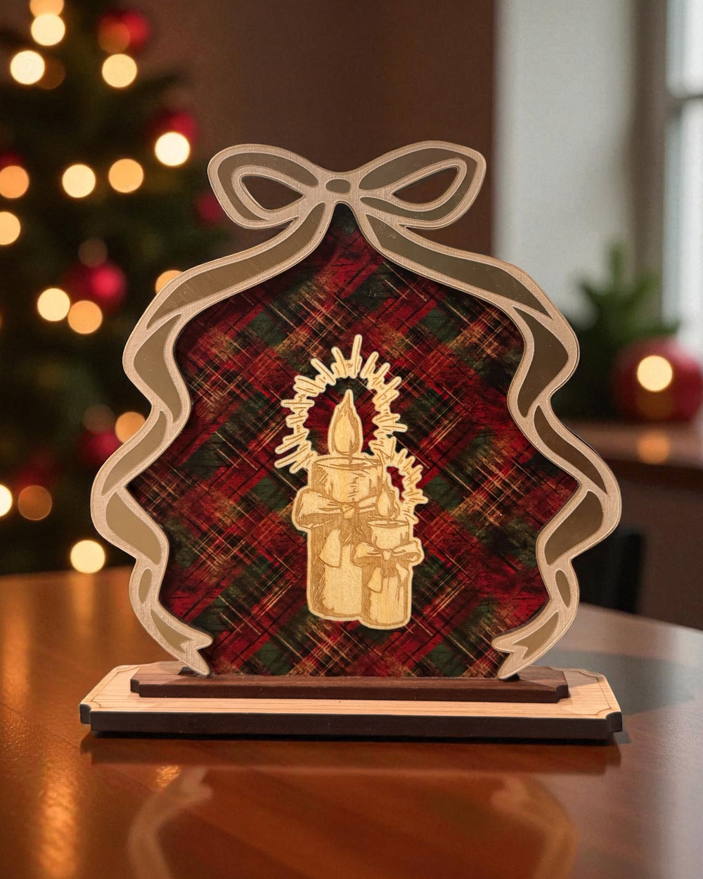 Vintage Style, Cozy Home Holiday Shelf Sitter