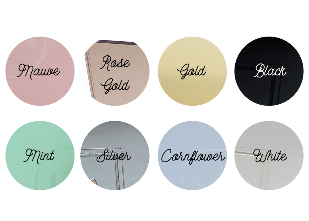 Custom Name Drink Tags