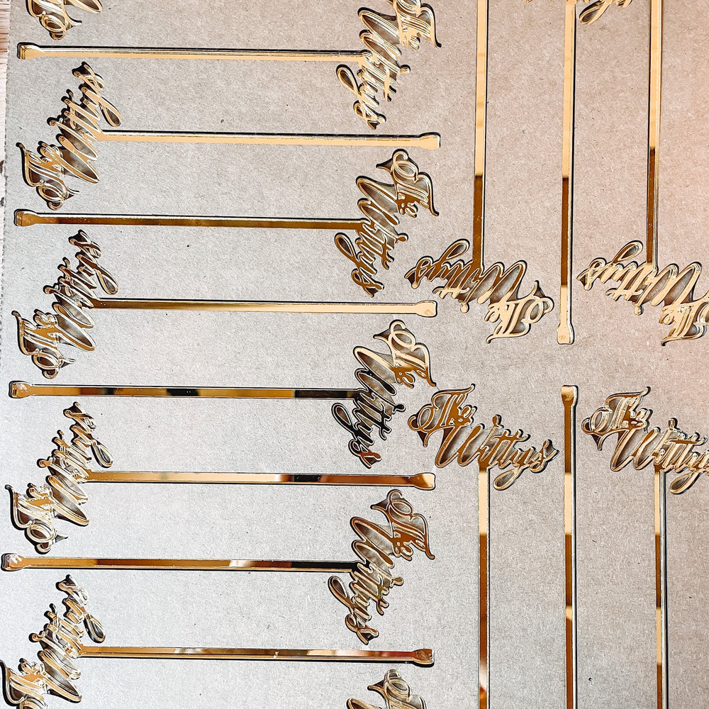 Custom Swizzle Sticks/Drink Stirrers