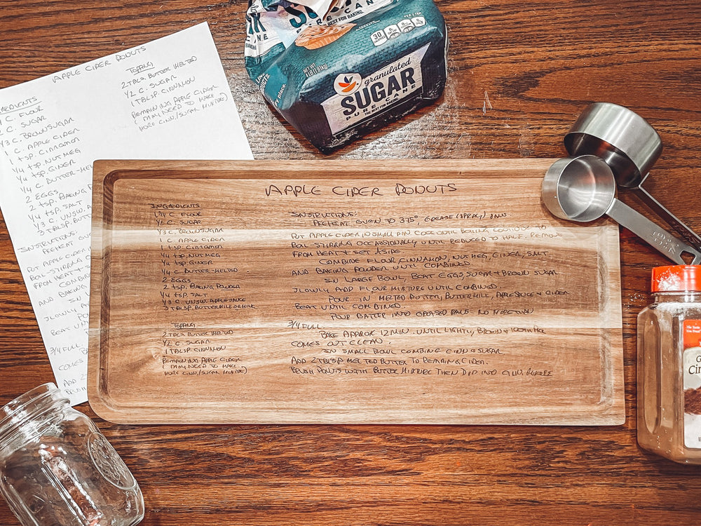 Engraved Serving Tray