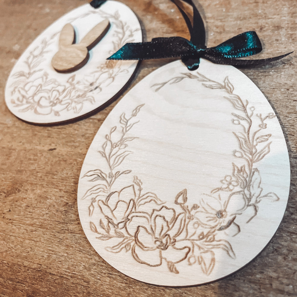 Floral Easter Tags