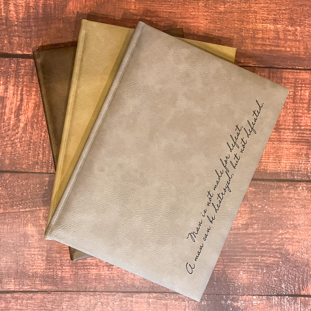 Personalized Engraved Journals for Him