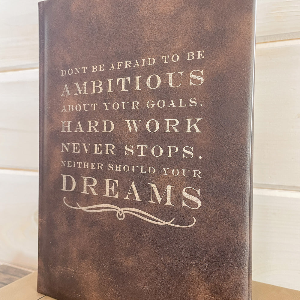 Personalized Engraved Journals for Him