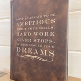 Personalized Engraved Journals for Him