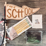 Back to School Wooden Pennant