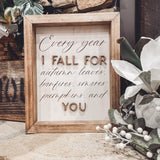 Fall For You