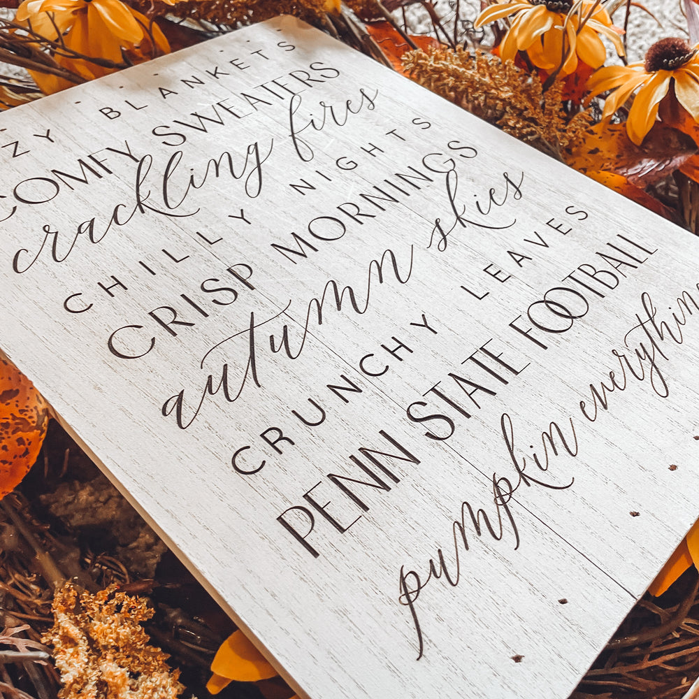 Autumn Favorites