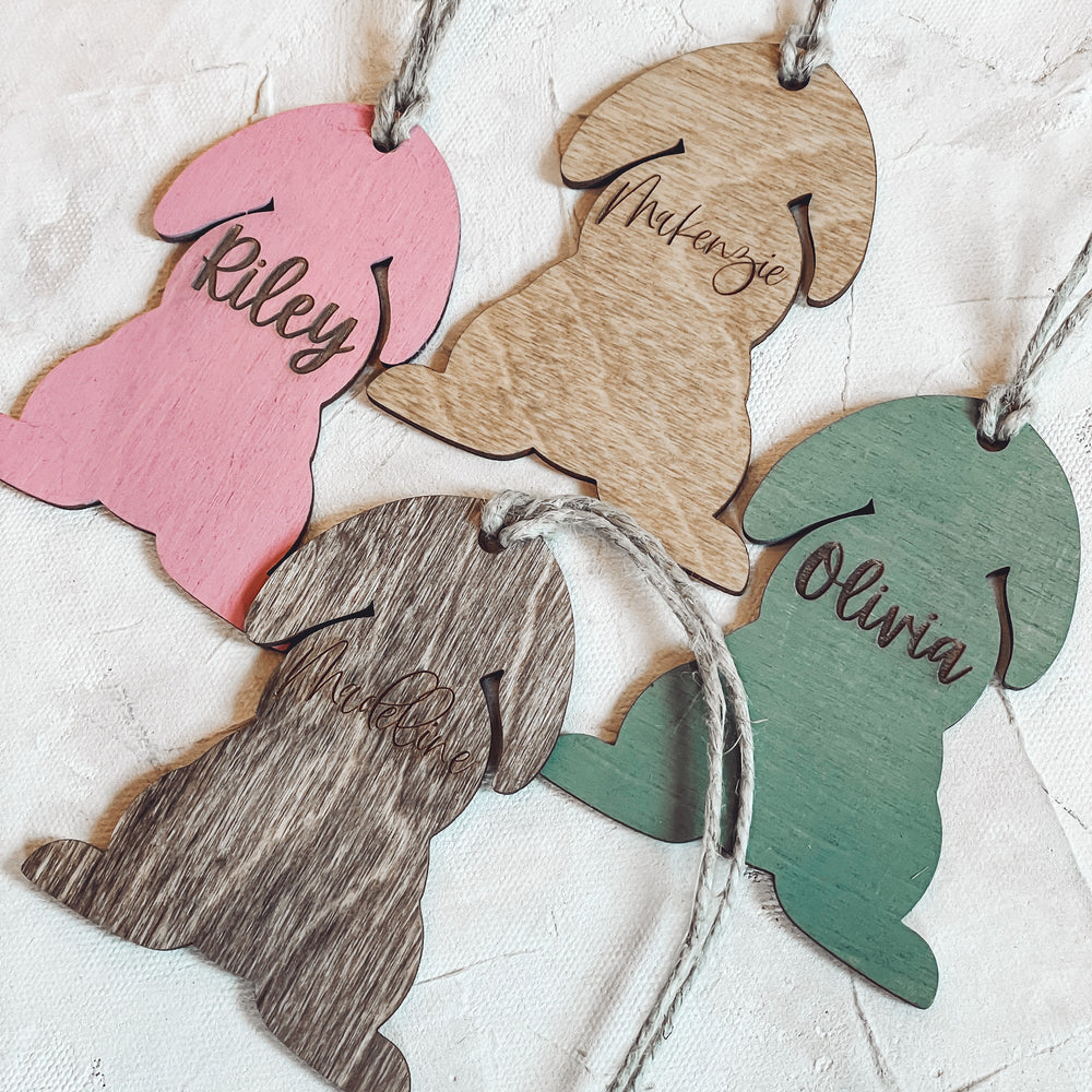 Lop Eared Bunny Tags