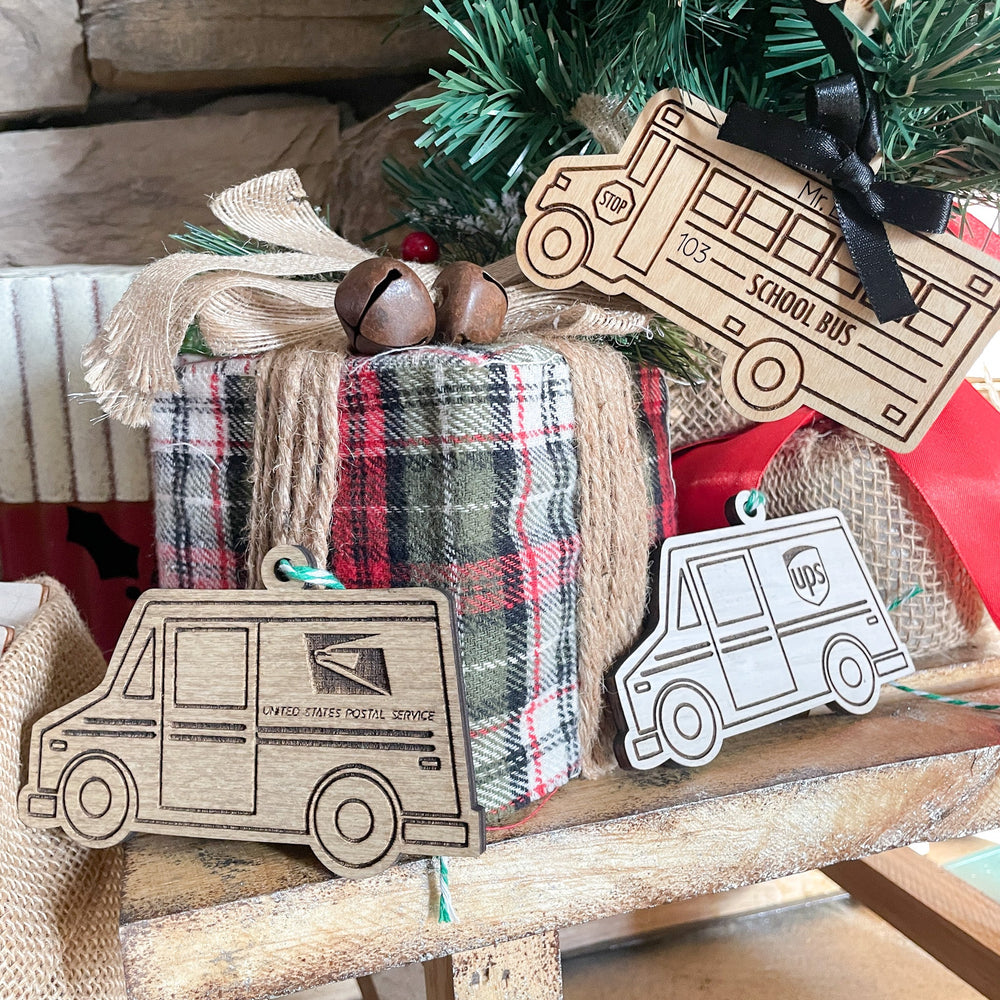 USPS/Mail Carrier Gift Card Holder and Ornament