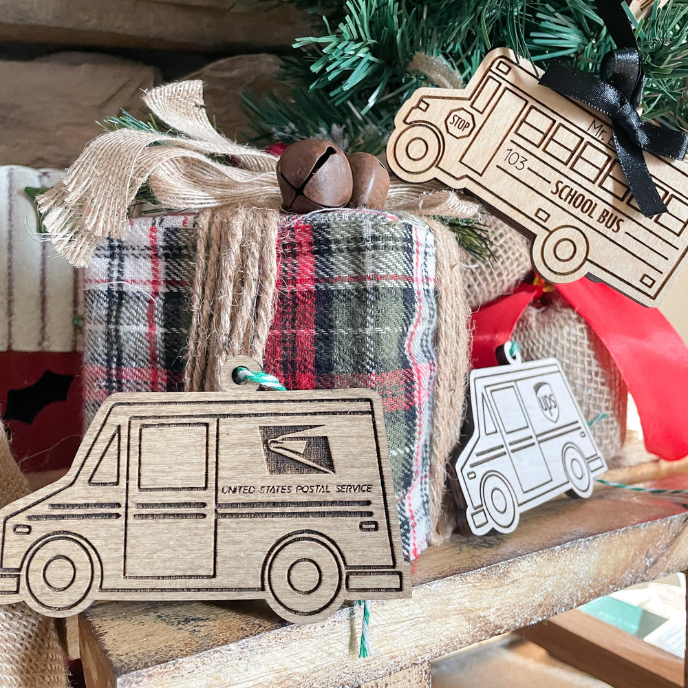 USPS/Mail Carrier Gift Card Holder and Ornament