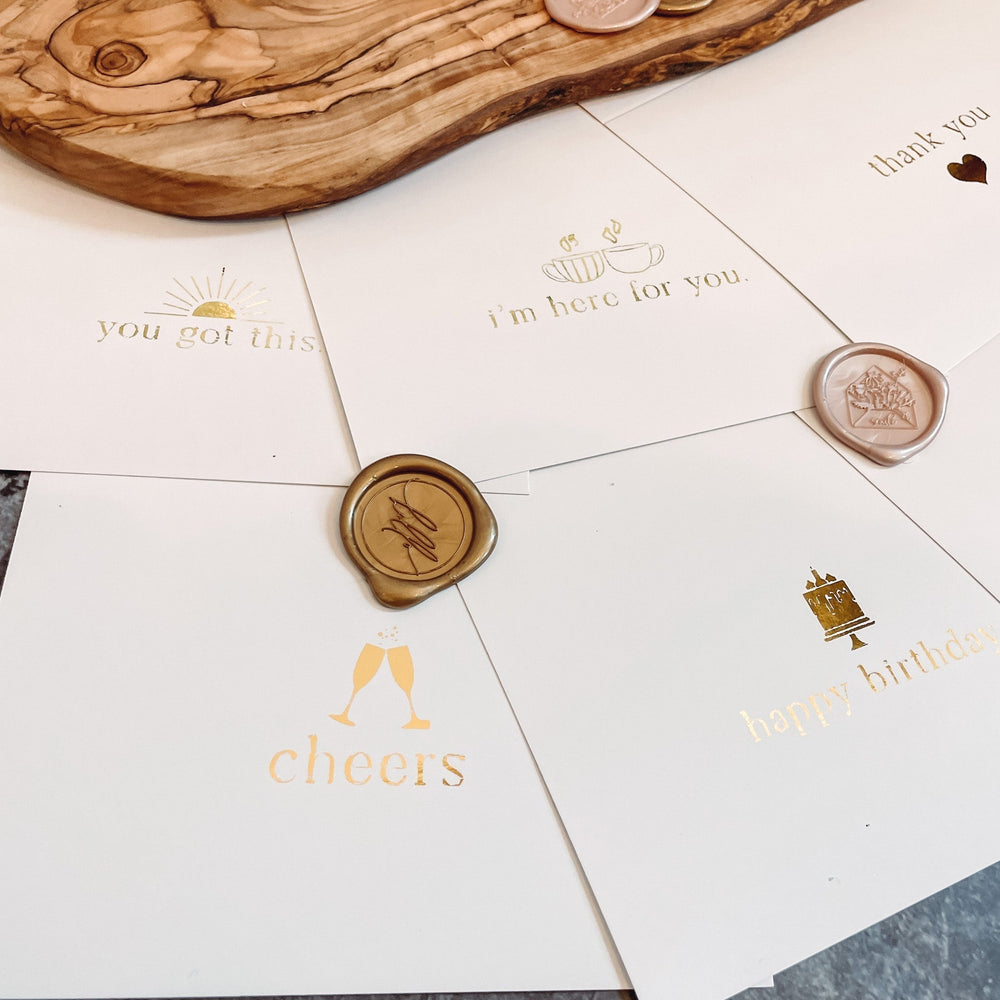 "I'm So Happy For You" Blank Note Card Kit