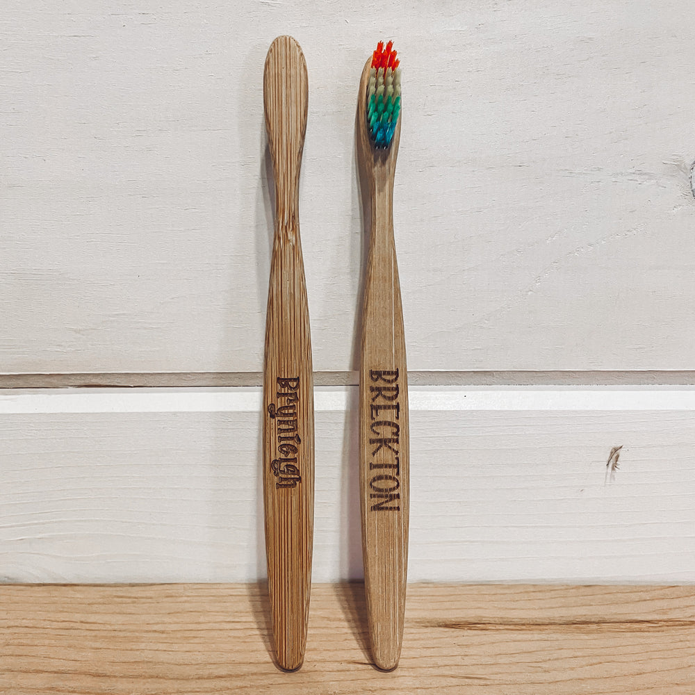 Personalized Bamboo Toothbrush
