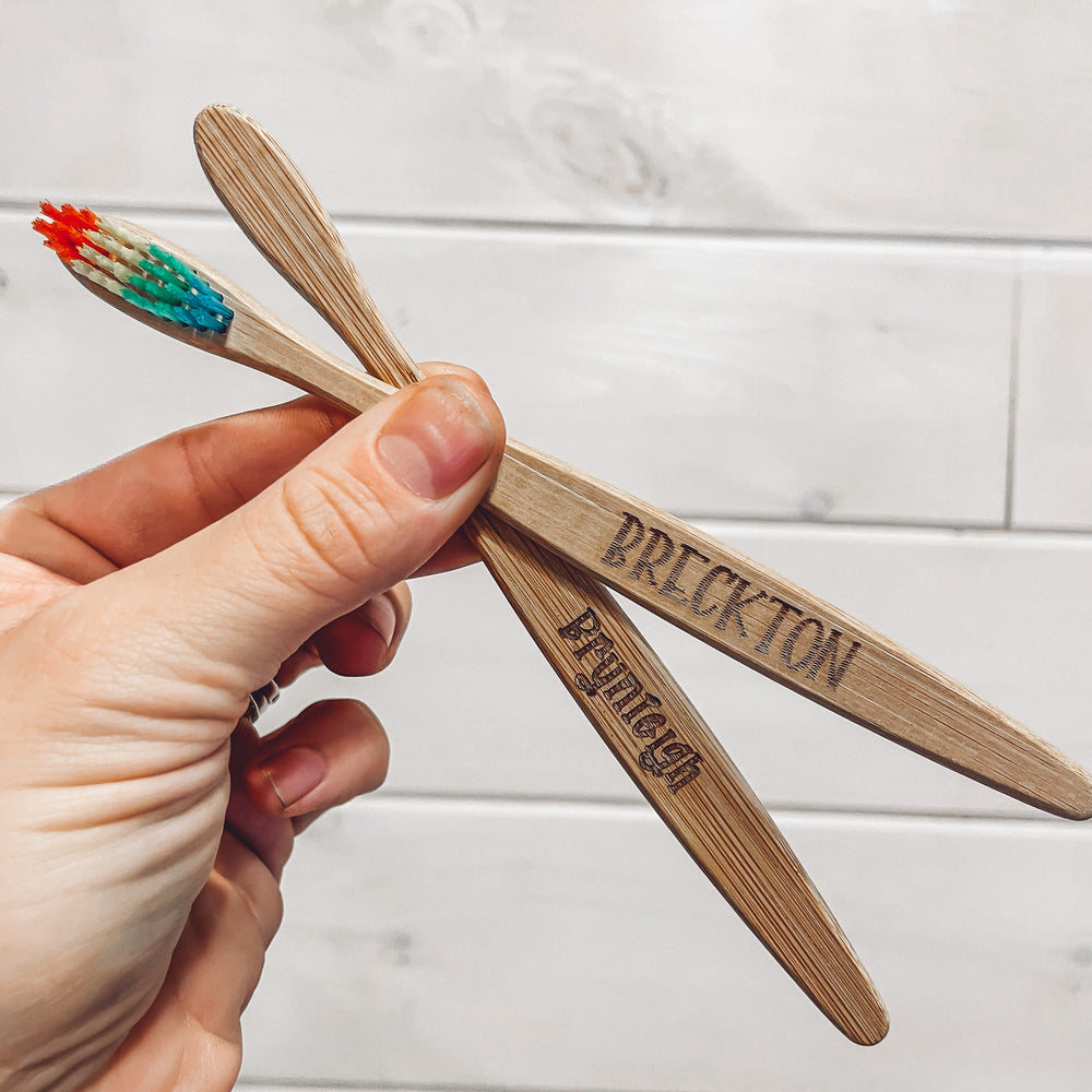 Personalized Bamboo Toothbrush