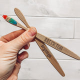 Personalized Bamboo Toothbrush