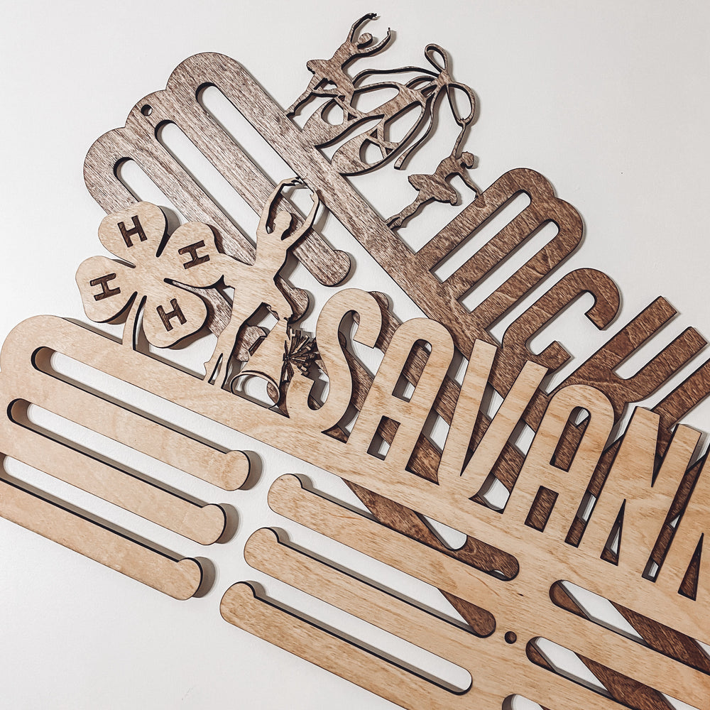 Childs Medal Holder Rack