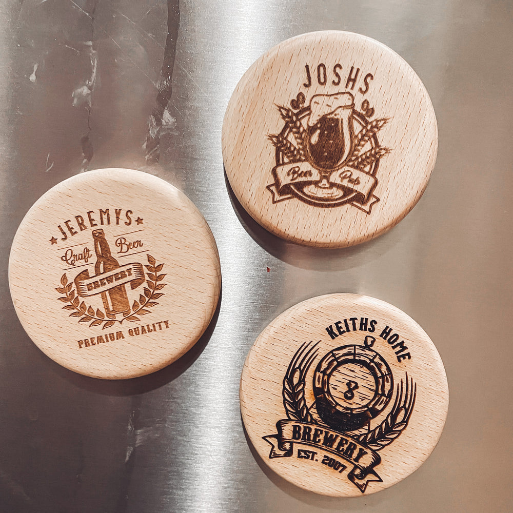 Personalized  Magnetic Beer Bottle Opener