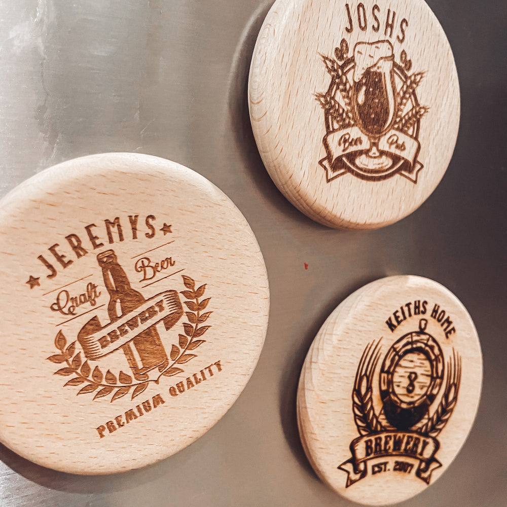 Personalized  Magnetic Beer Bottle Opener