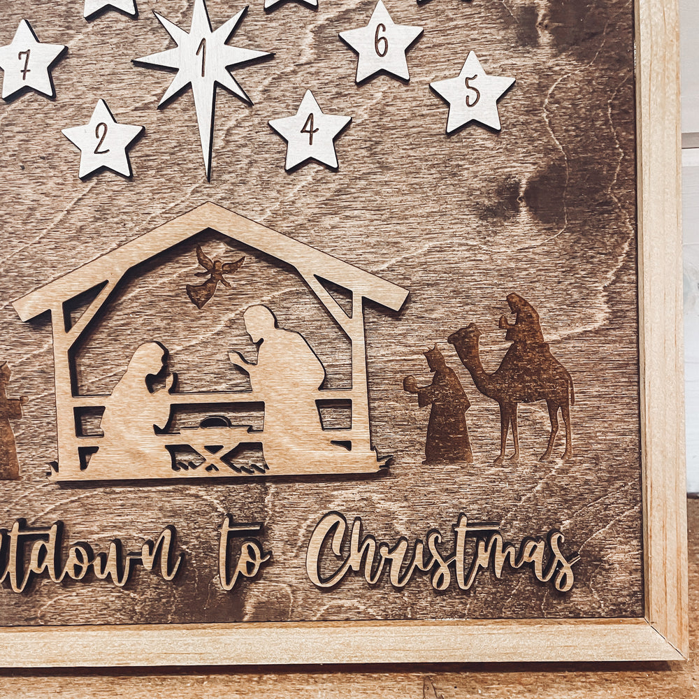 Nativity Christmas Countdown