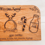 Christmas Eve Serving Tray for Santa