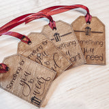 Want - Read - Wear - Need Gift Tags