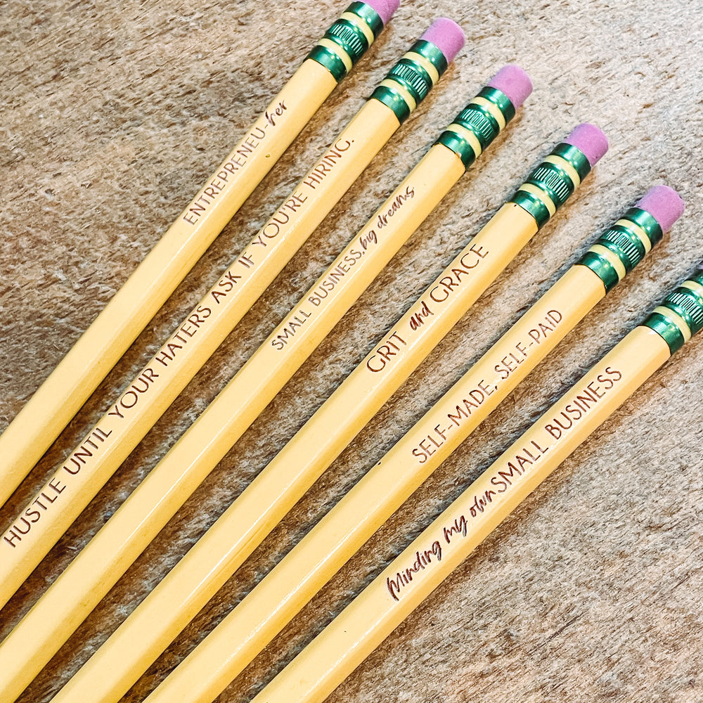 The Write Stuff: Boss Babe Pencil Set, Version 1