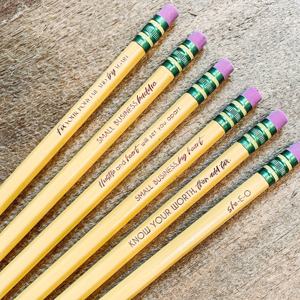 The Write Stuff: Boss Babe Pencil Set, Version 2