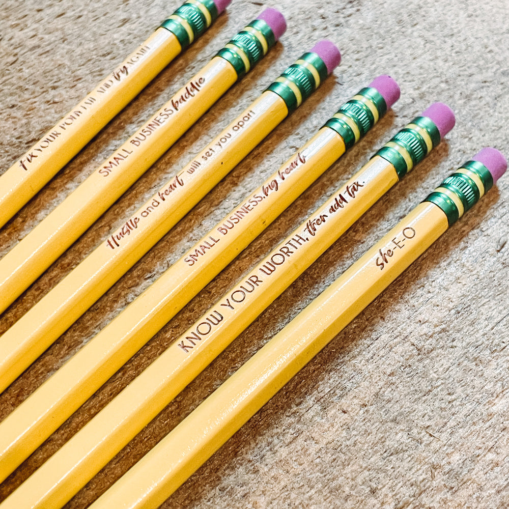 The Write Stuff: Boss Babe Pencil Set, Version 2