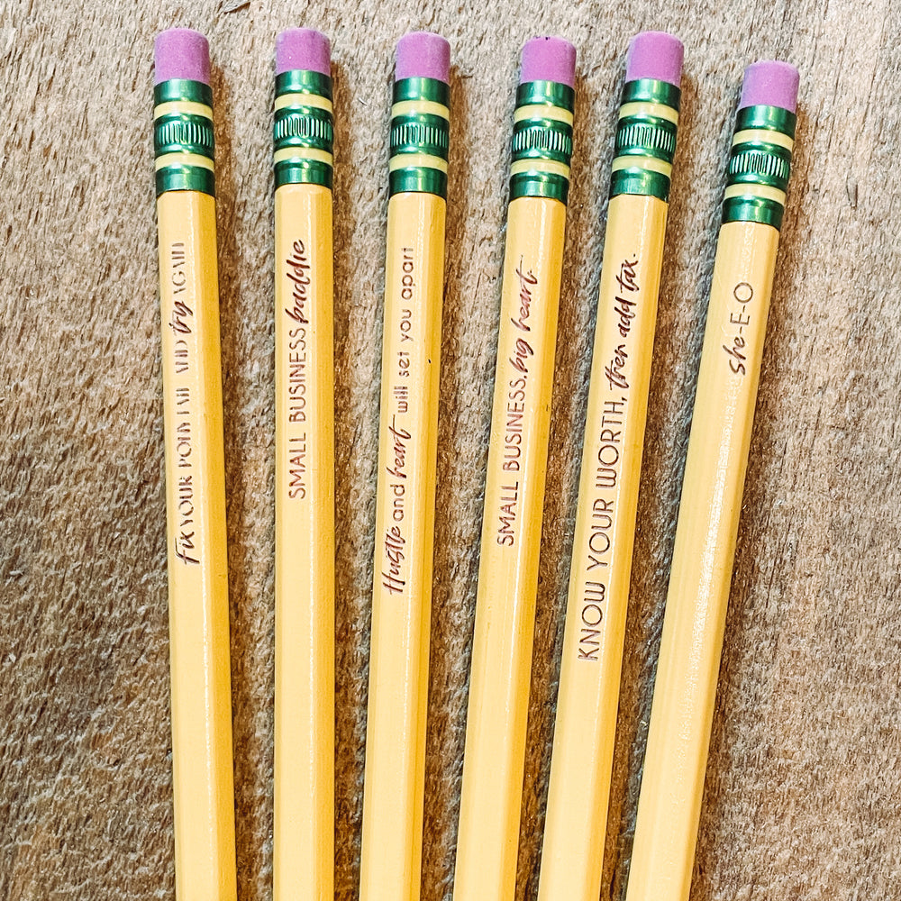 The Write Stuff: Boss Babe Pencil Set, Version 2