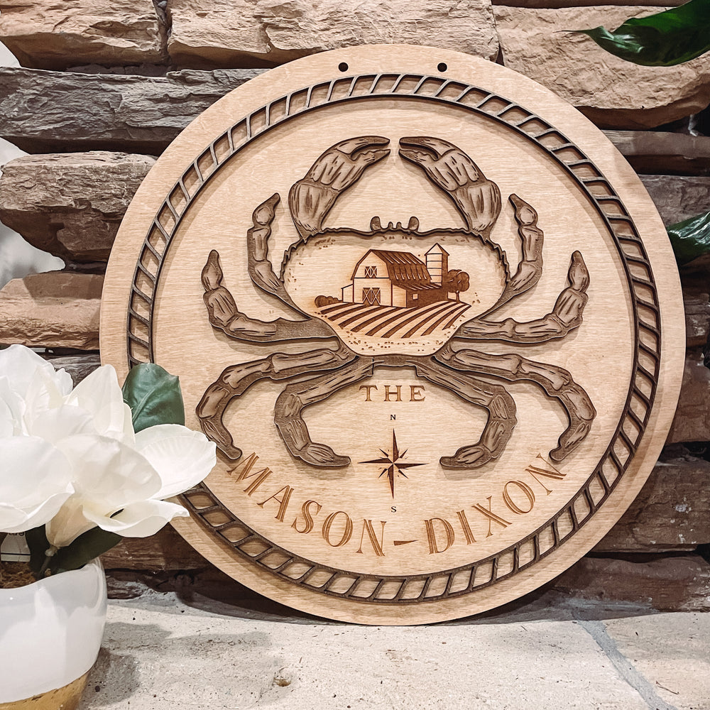 Mason Dixon Door Hanger