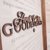 Wedding Song Lyrics | Anniversary Gift Box-Framed Sign