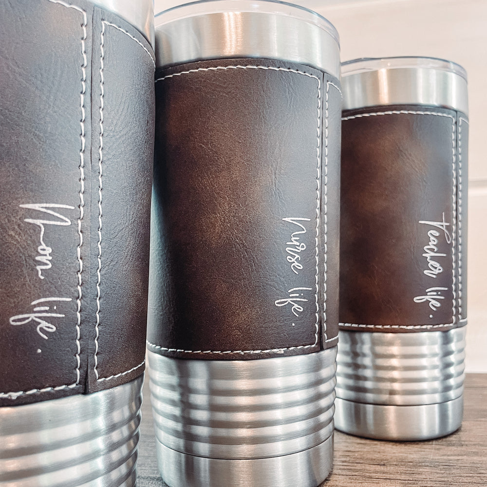 "Dry Shampoo Kind of Day" Stainless Steal Coffee Tumbler