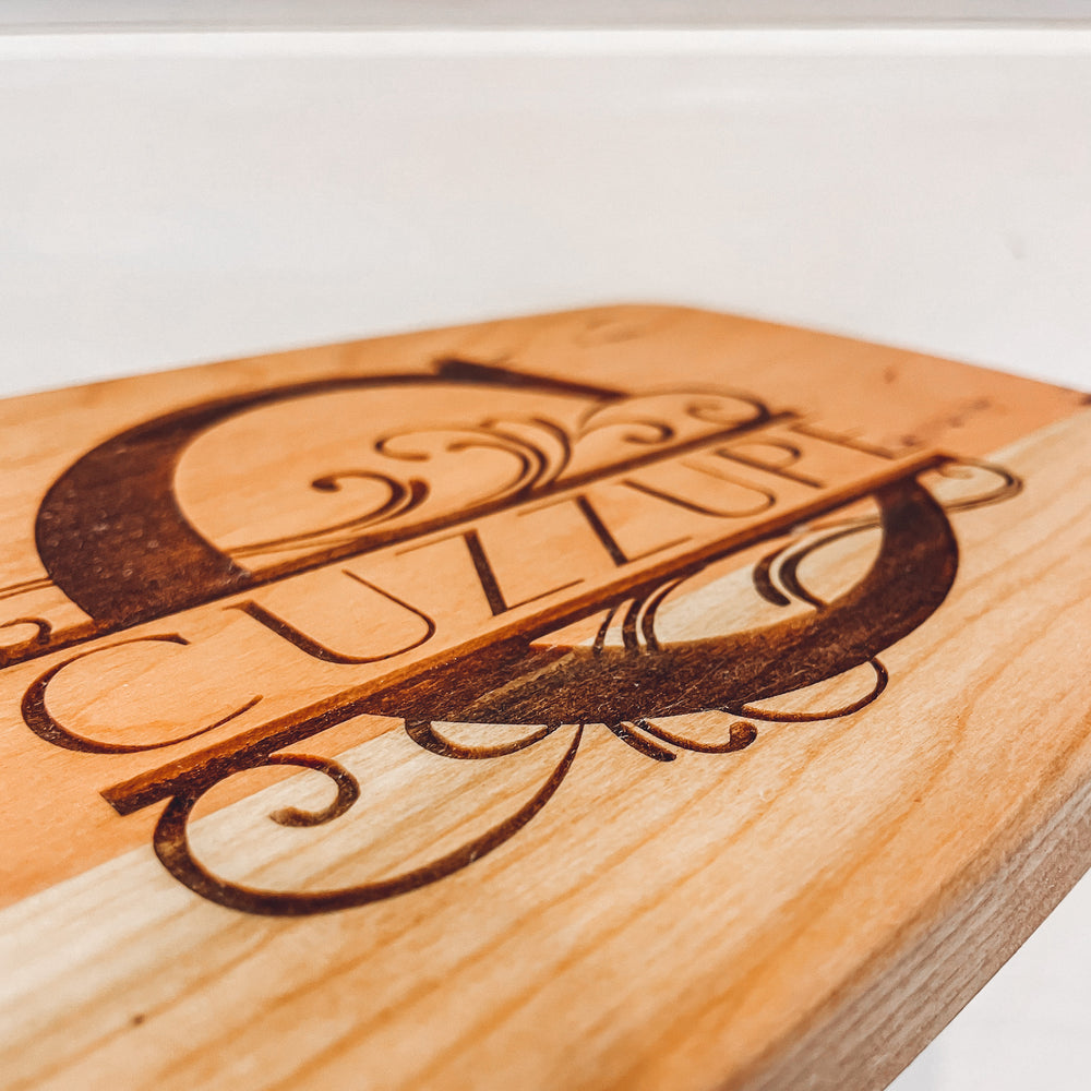 Engraved Monogram Cutting Boards