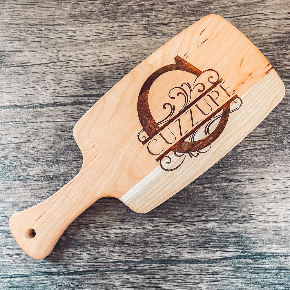 Engraved Monogram Cutting Boards