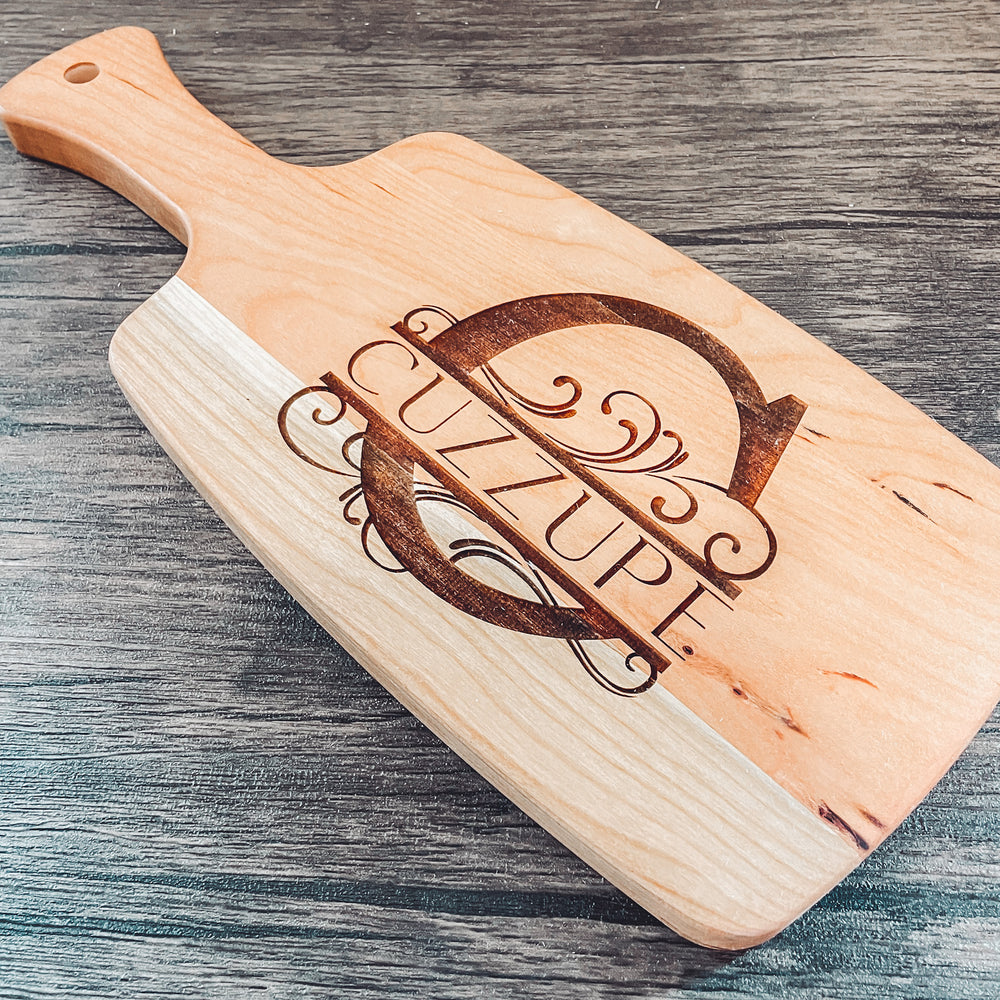 Engraved Monogram Cutting Boards