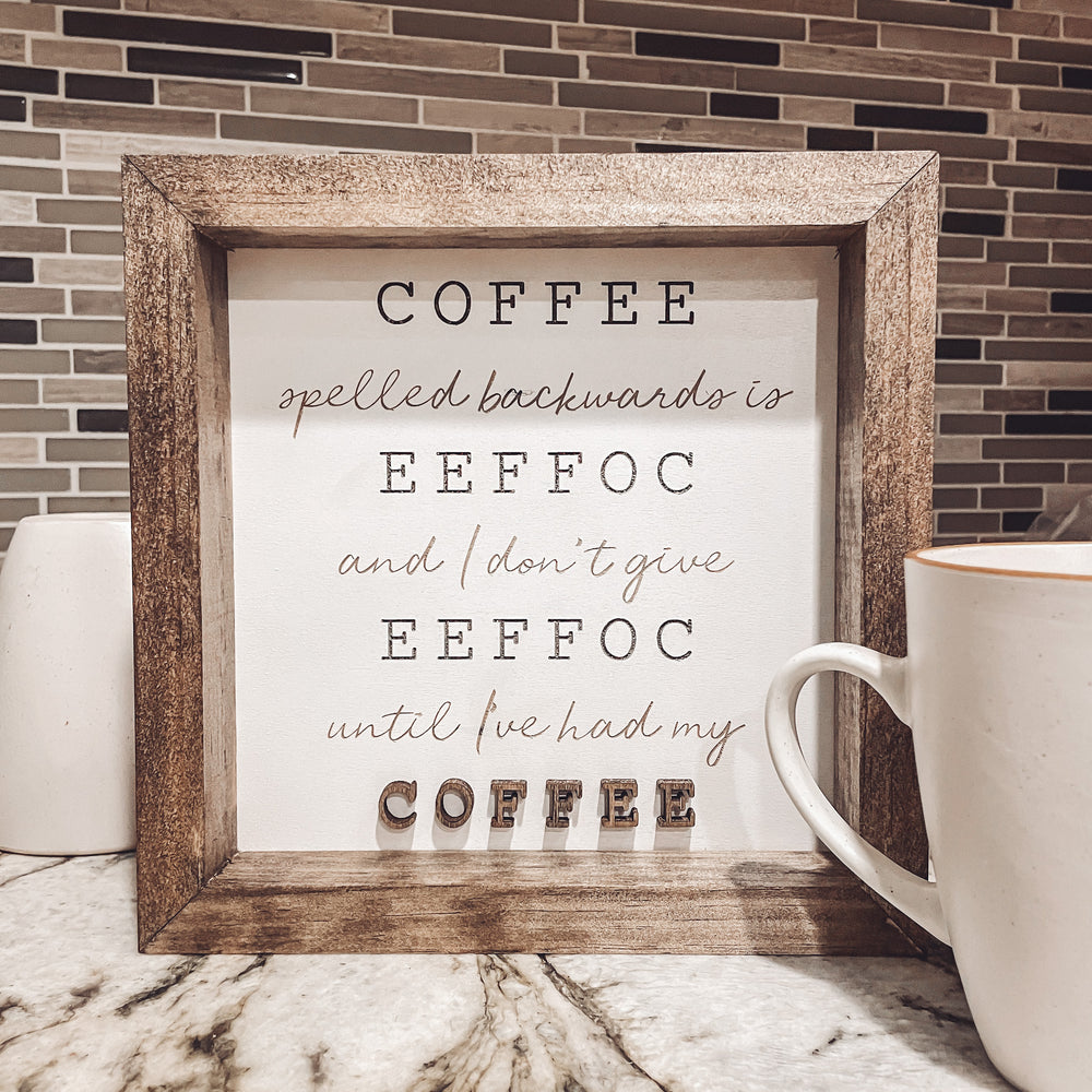 EEFFOC | Coffee Sign