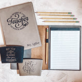 Leather Engraved Coffee Sleeve