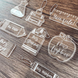 Acrylic Teacher Keychain