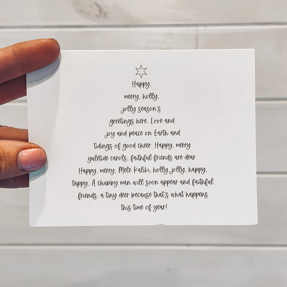 A Very Merry Happy Holly Jolly Christmas!