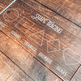 Acrylic Kids Traceable Writing  Board - Starter Set