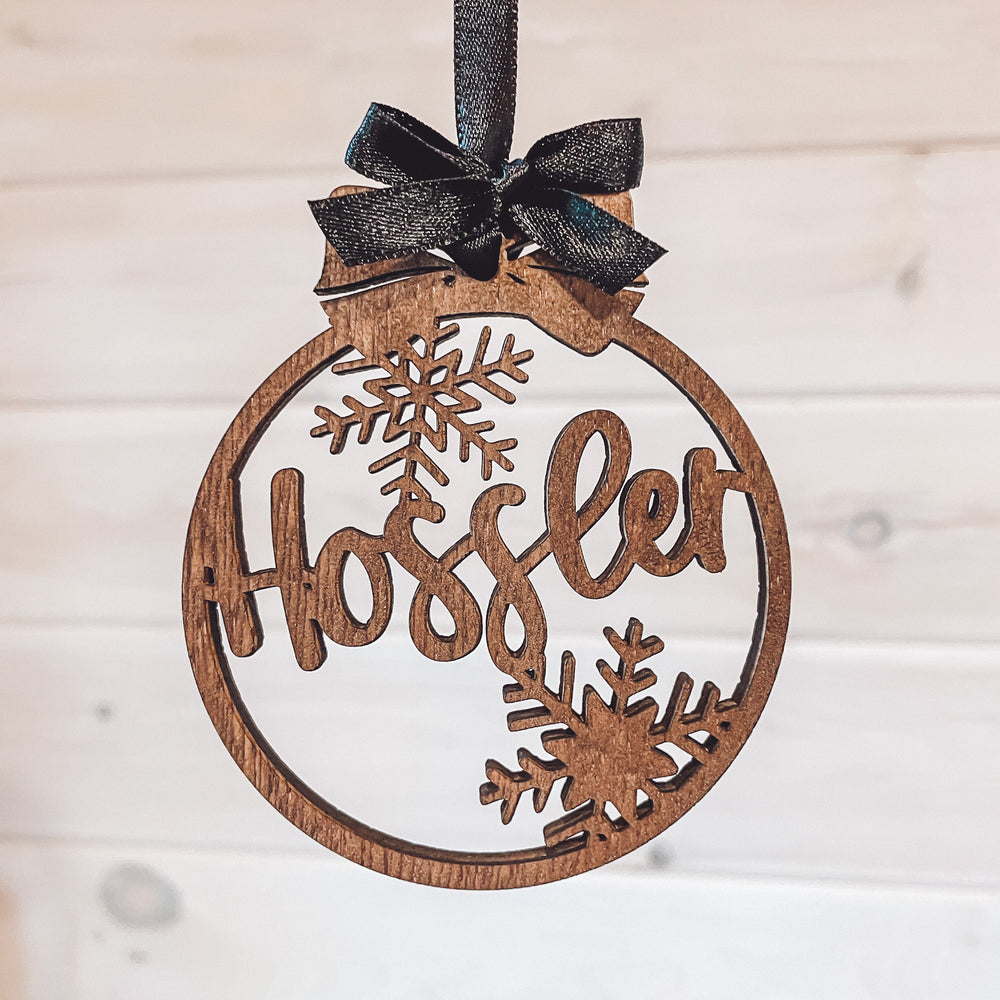 Personalized Snowflake Ornament