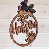 Personalized Snowflake Ornament