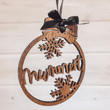 Personalized Snowflake Ornament