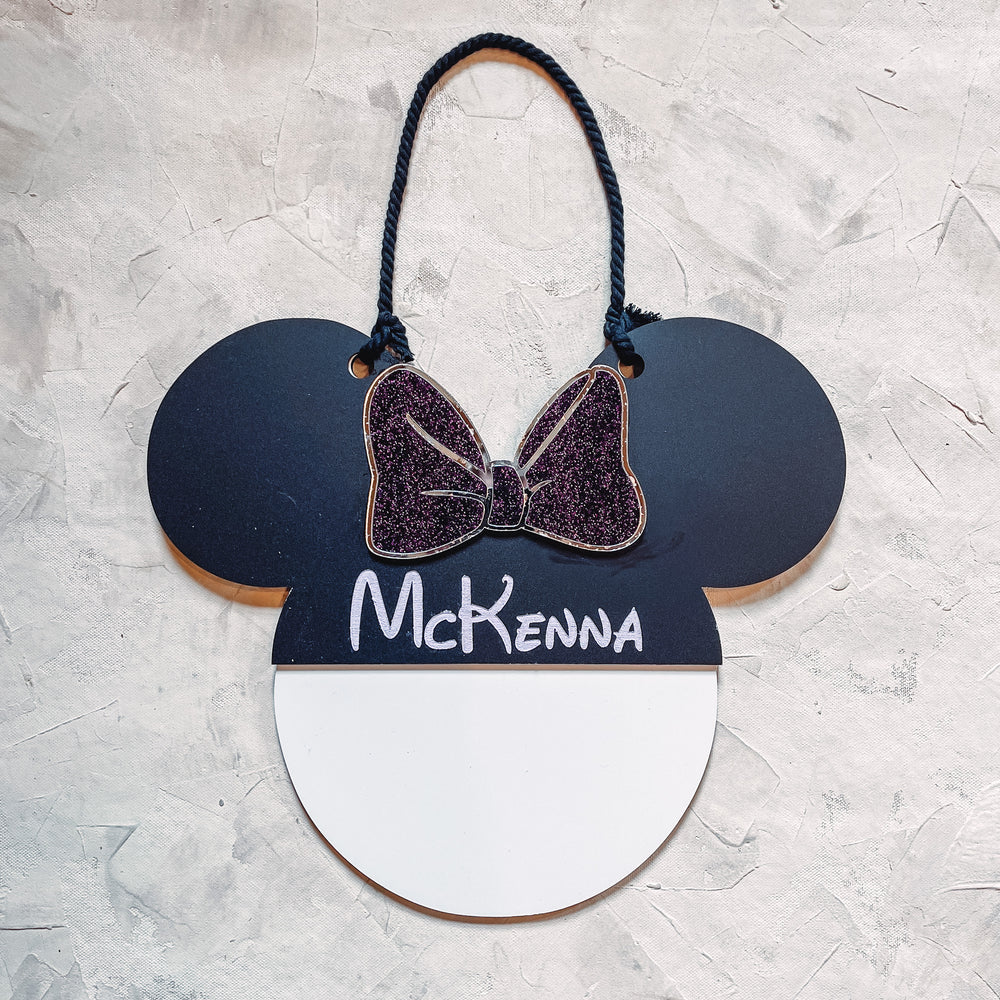 Mouse Ears autograph board for Disney