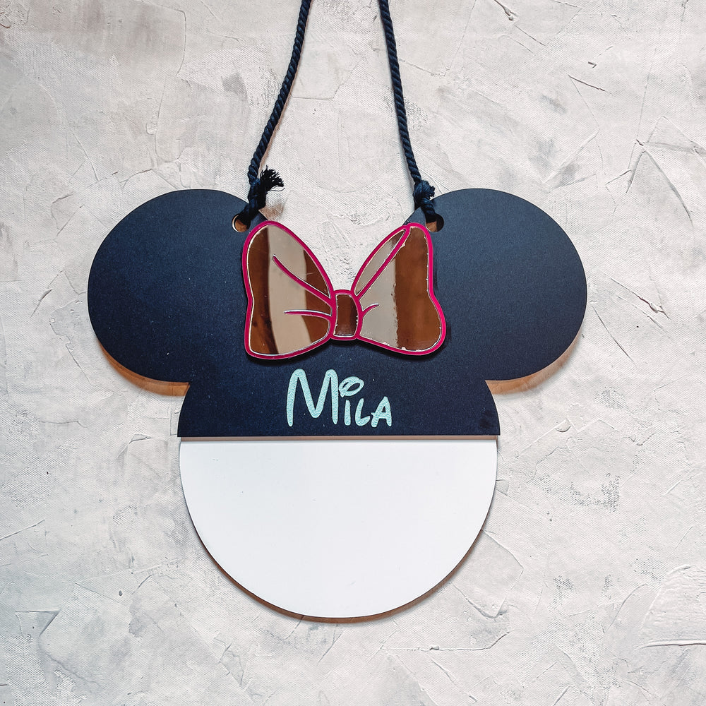 Mouse Ears autograph board for Disney