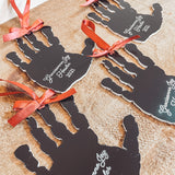 Hand print ornament