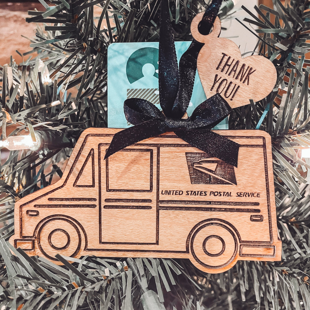 USPS/Mail Carrier Gift Card Holder and Ornament