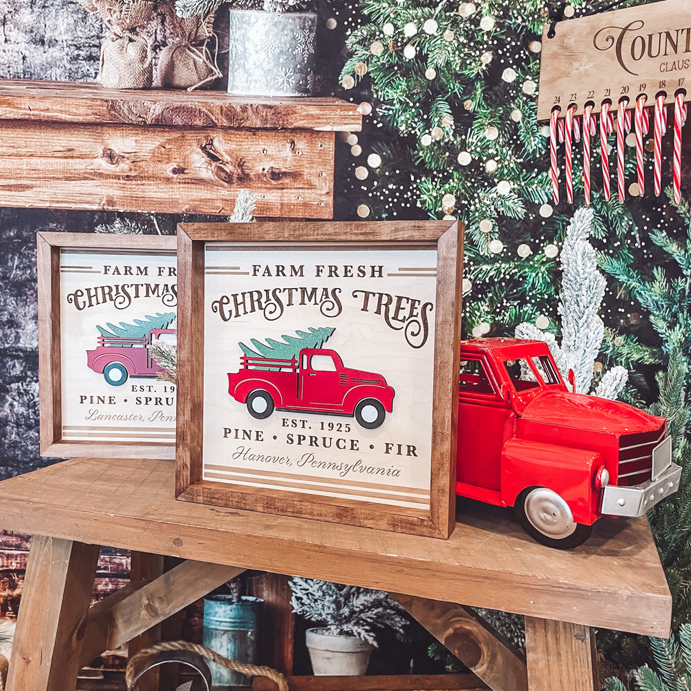 Farm Fresh Christmas Trees Decor